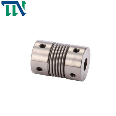 คุณภาพ  Metal Flexible Bellows Couplings Stainless Steel Motor Starter 16X27mm โรงงาน