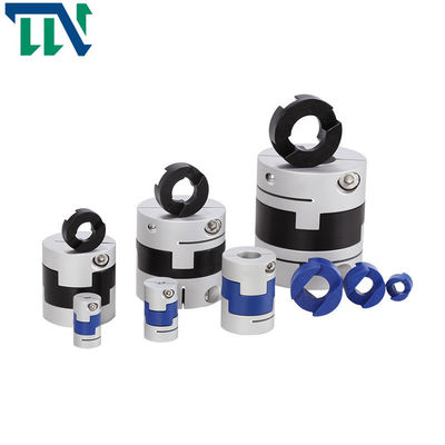 ซื้อ ระบบส่งกำลังอลูมิเนียมข้อต่อแบบยืดหยุ่น Oldham Shaft Coupler 63X71mm online manufacture